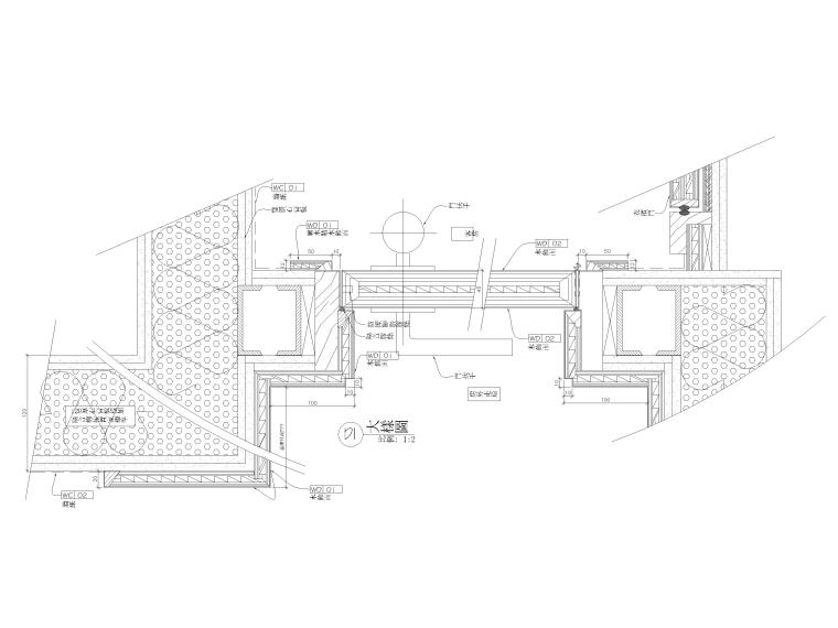 玻璃幕墙玻璃门大样图资料下载-卷帘门,玻璃门,木门,感应门等门表节点详图