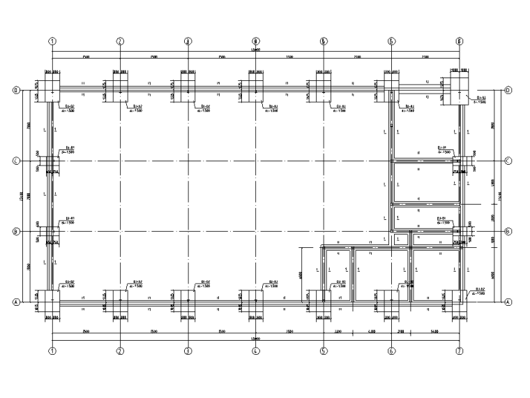 2020年办公楼设计资料下载-[贵州]砖混结构茶厂办公楼及厂房结施图2020