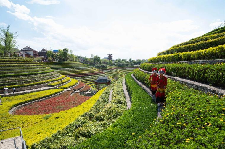 奢香古镇古彝梯田景观-20200805150937906