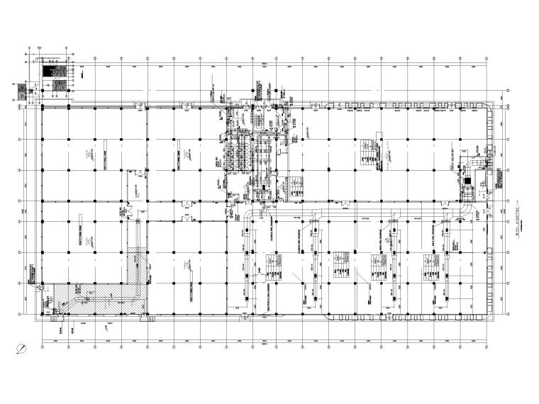 厂房单体图块资料下载-[贵州]单体综合类厂房暖通施工图
