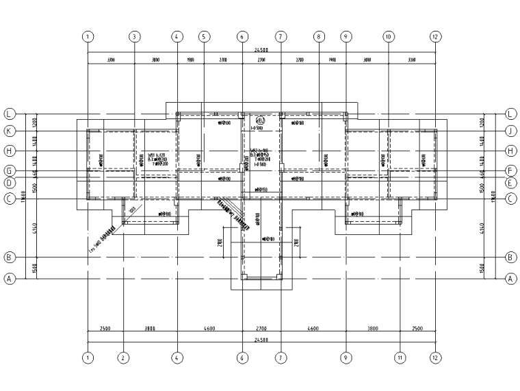 [贵州]7层异形柱框架结构住宅结施图纸2018-板平法施工图