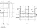 混凝土筒体相关配筋节点施工图CAD
