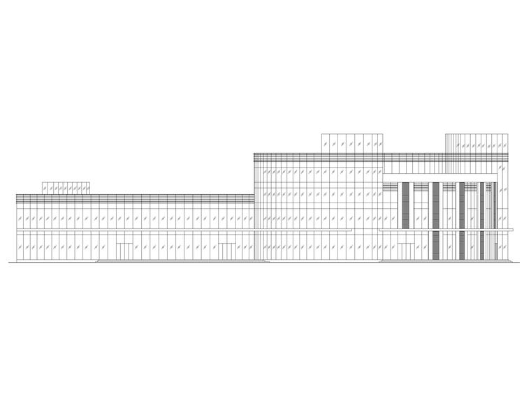 结构加层施工资料下载-四层框架结构商旅互联综合体建筑施工图2018