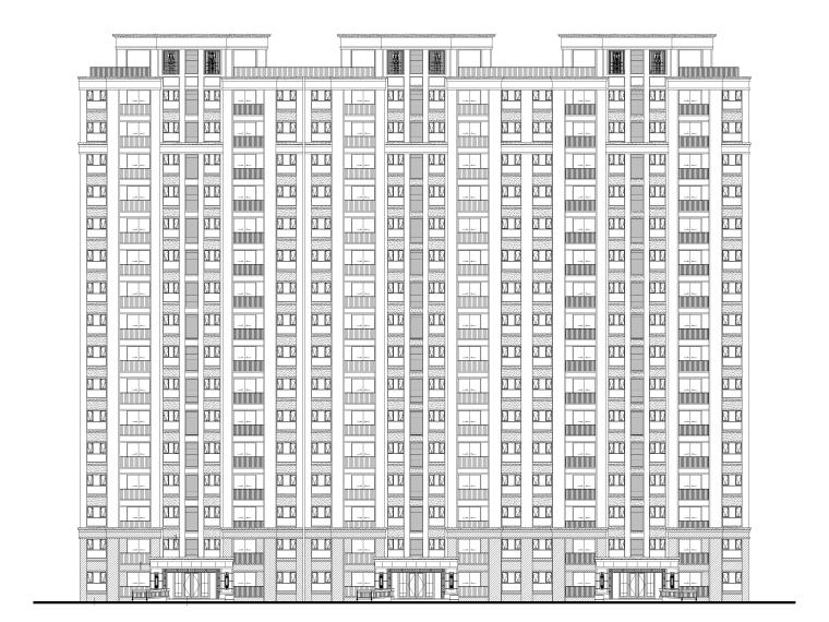 金茂府大门施工图资料下载-[无锡]金茂府居住区地块建筑工程项目施工图