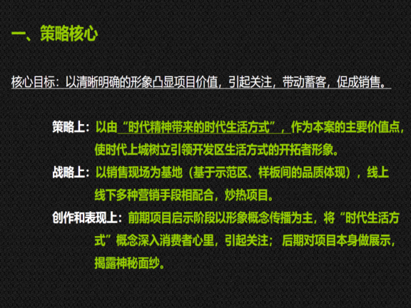 房地产项目配套资料下载-房地产项目营销推广品牌市场策略