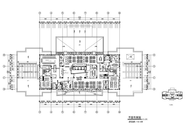 上海办公室施工资料下载-[上海]虹桥1765M²办公室设计施工图_效果图