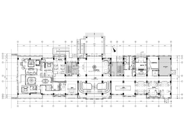 地下室内装修施工方案资料下载-​[江苏]南京幸福里会所室内装修设计施工图