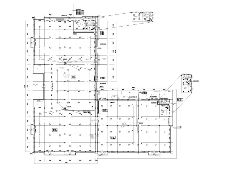 工业加工厂房建筑图资料下载-贵州茶叶制品加工钢结构厂房电气施工图