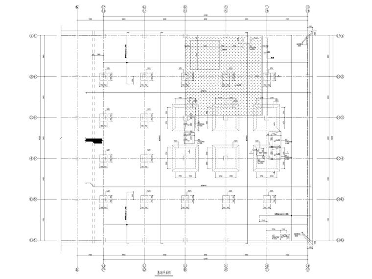 框架结构工业厂房资料下载-[贵州]9层框架结构工业厂房结构施工图2016