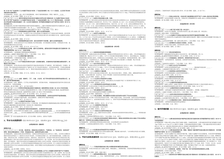 人民医院整体扩建施工图节能、绿建门诊楼-广州市绿色建筑设计说明专篇