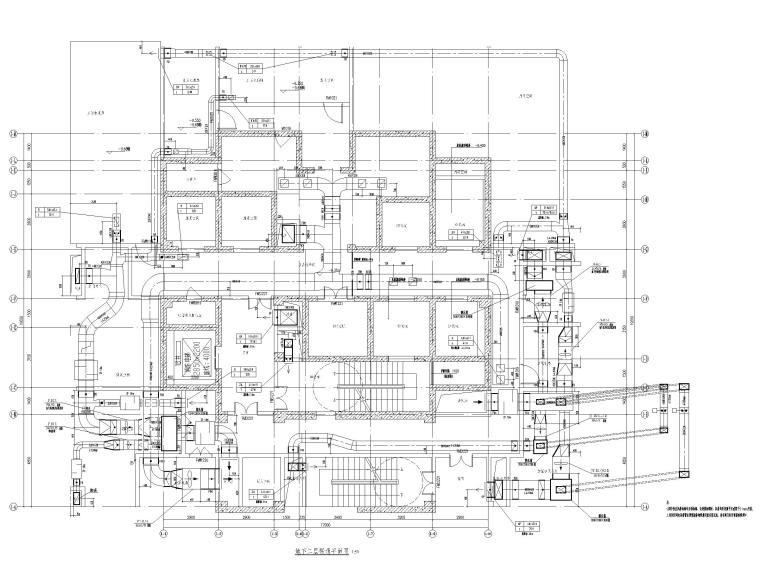 单层工业建筑给排水图纸资料下载-[贵州]戊类高层工业建筑暖通图纸2018
