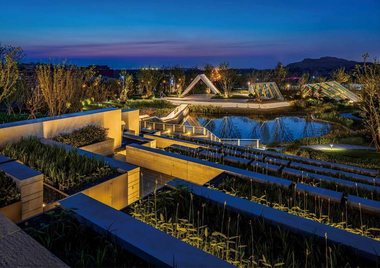 青岛龙湖光年示范区景观