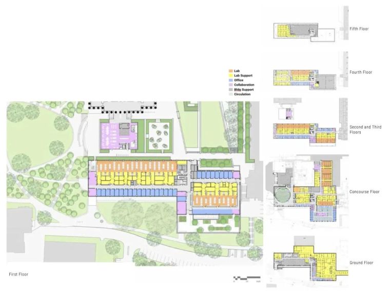 新作 | 耶鲁大学科学楼：重塑科研社区_8