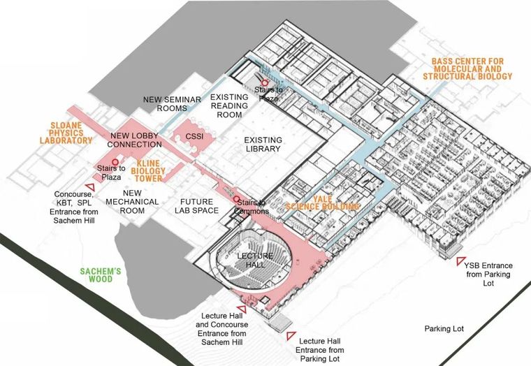 新作 | 耶鲁大学科学楼：重塑科研社区_12