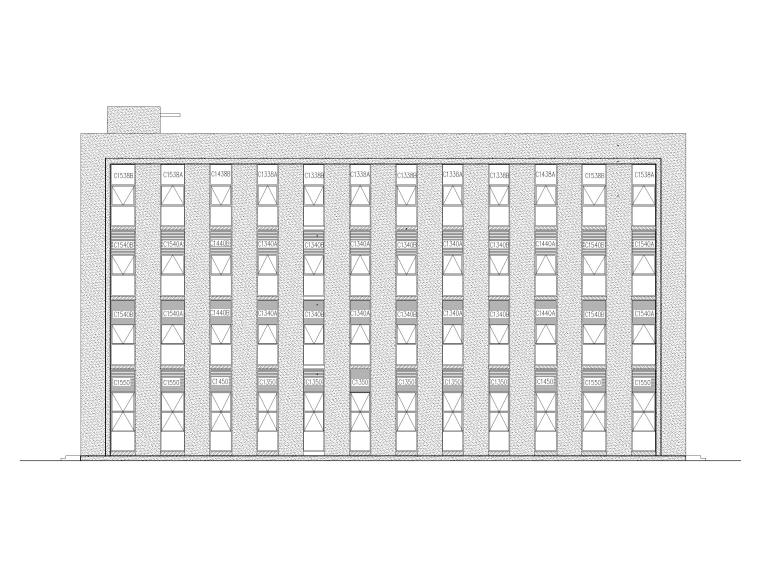 多层厂房建筑效果图资料下载-多层框架结构厂房建筑施工图