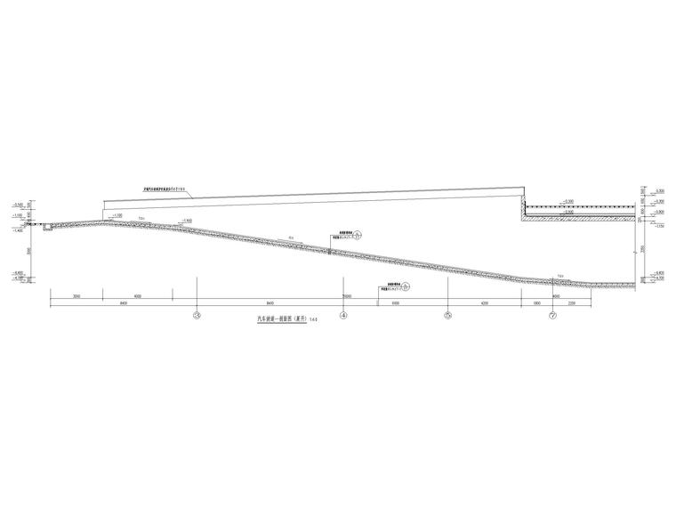 小区地下库cad资料下载-地下一层的钢筋混凝土框架结构汽车库建施图