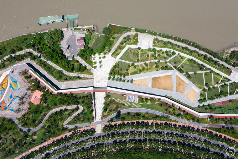 城市景观70浦东前滩滨江绿地-景观设计-筑龙园林景观论坛