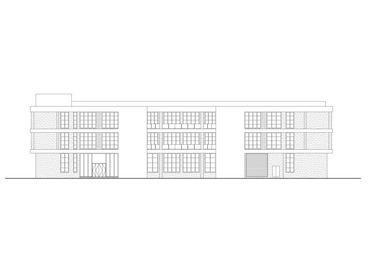 框架结构含招标文件资料下载-三层框架结构车间厂房建筑施工图含招标文件