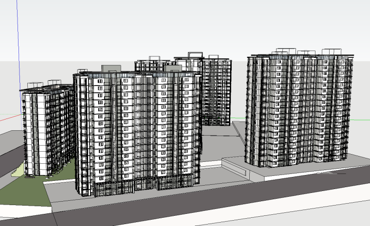  重庆现代典雅高层豪宅建筑模型设计-重庆现代典雅高层豪宅建筑模型设计 (6)