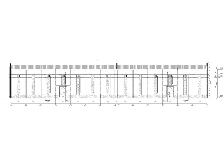 10万吨粮食（中转）仓容建设项目建筑施工图-立面图2