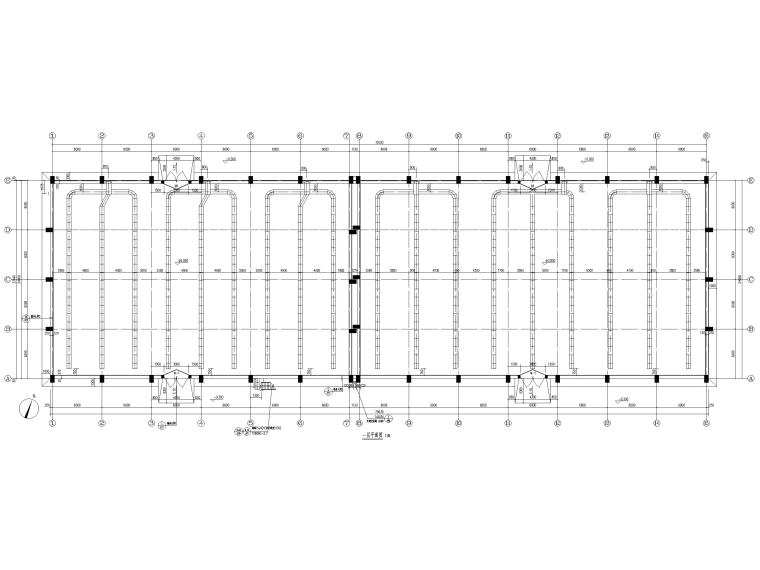 10万吨粮食（中转）仓容建设项目建筑施工图-一层平面图