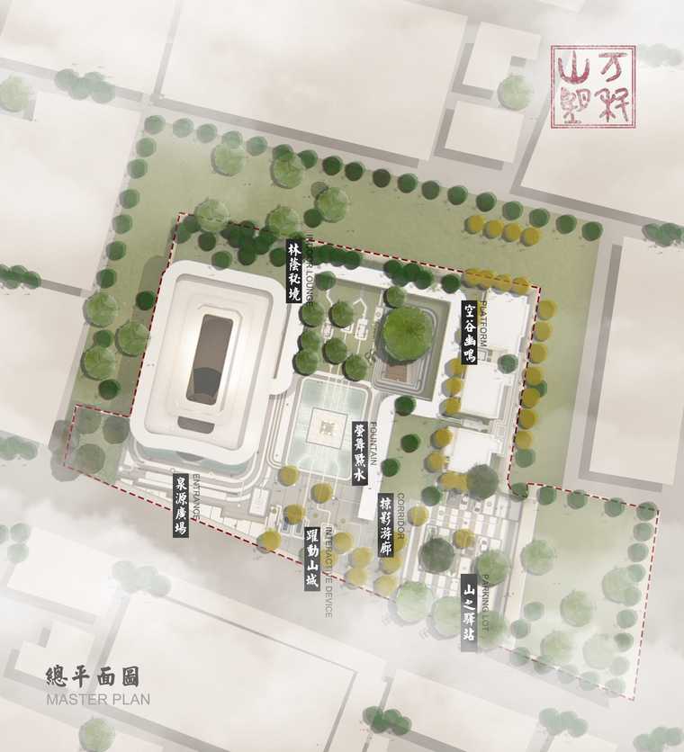济南万科山望售楼中心展示区景观-荷于景观-居住区案例-筑龙园林景观论坛