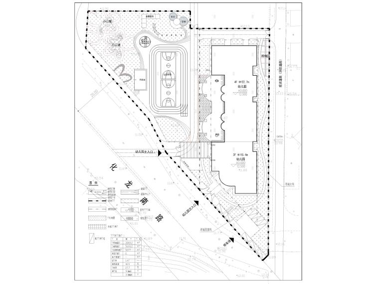 幼儿园景观工程施工图资料下载-镇中心幼儿园景观方案施工图