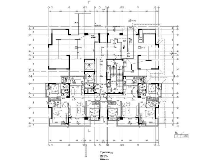 知名大院电气施工图资料下载-知名大院_31层住宅楼电气施工图（2020）