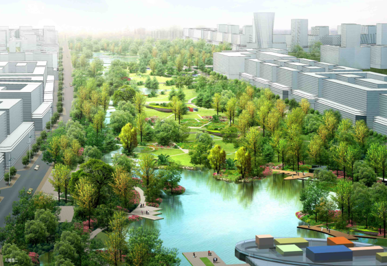 城市公园景观设计理念资料下载-[四川]成都东升城市公园景观设计方案