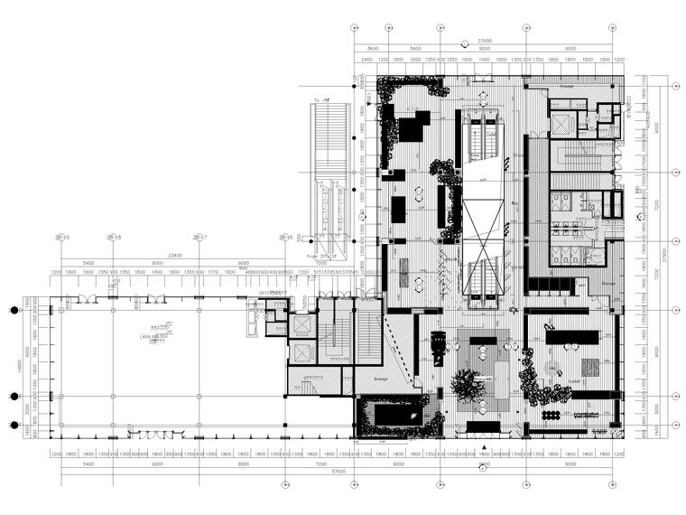 室内插座照明系统施工资料下载-[成都]三层MUJI旗舰店室内设计施工图+摄影