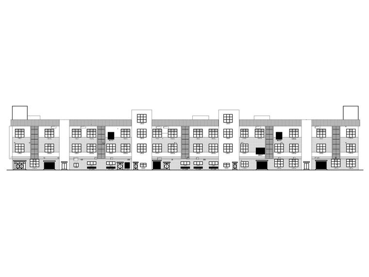 农房改造设计施工图资料下载-高端电容基地厂房改造建筑施工图2020