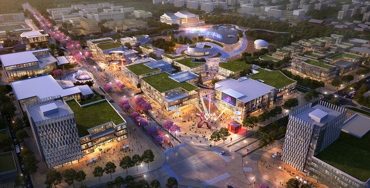台湖演艺小镇总体城市设计-思朴(北京)国际城市规划设计有限公司-公共