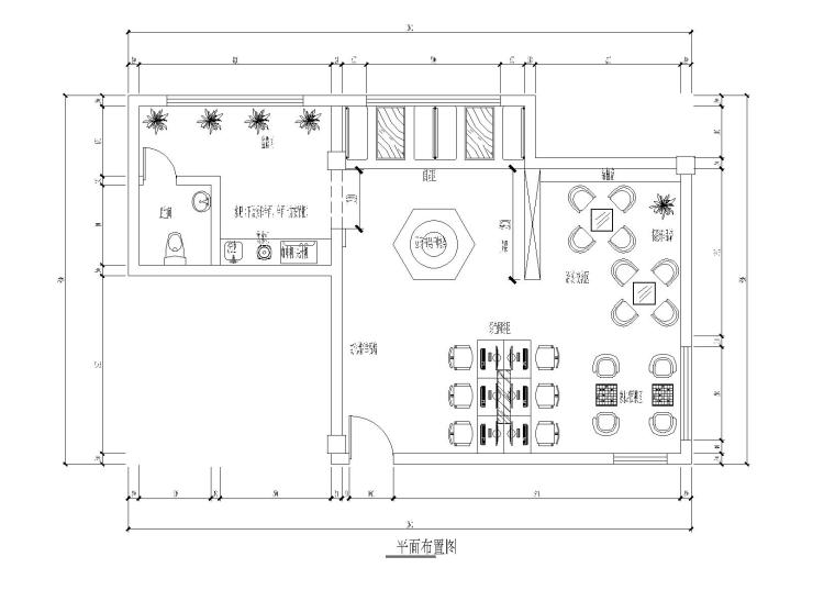 装修设计施工图设计资料下载-[山东]潍坊市消防官兵之家装修设计施工图