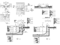 各式水池防水构造大样图CAD