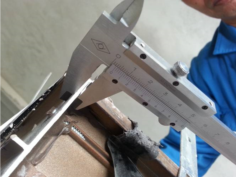 铝合金型材厚度检测