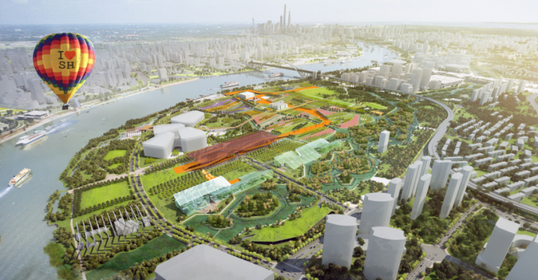 世博公园案例分析资料下载-[上海世博文化公园景观设计概念方案