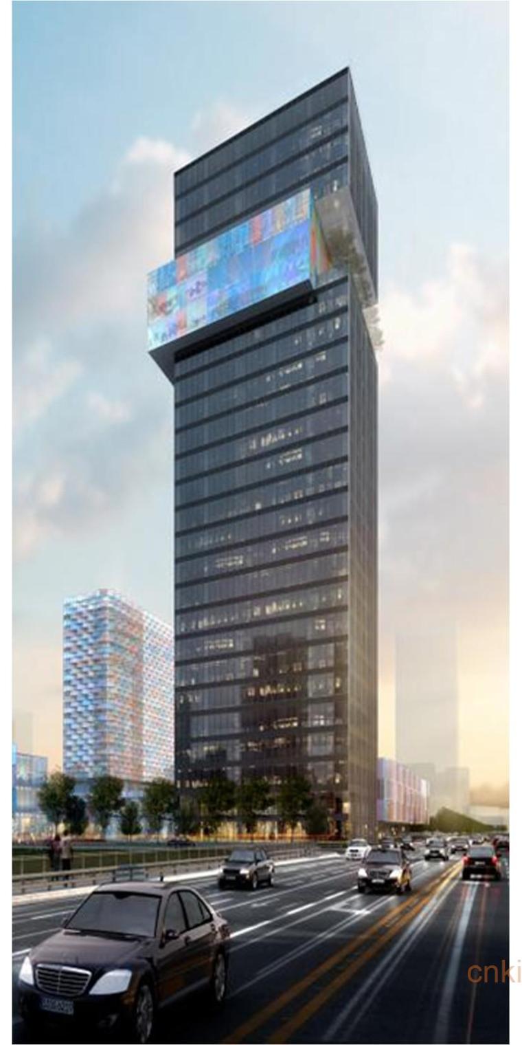 一层结构设计资料下载-西咸新区1A楼超限结构设计难点解析2020