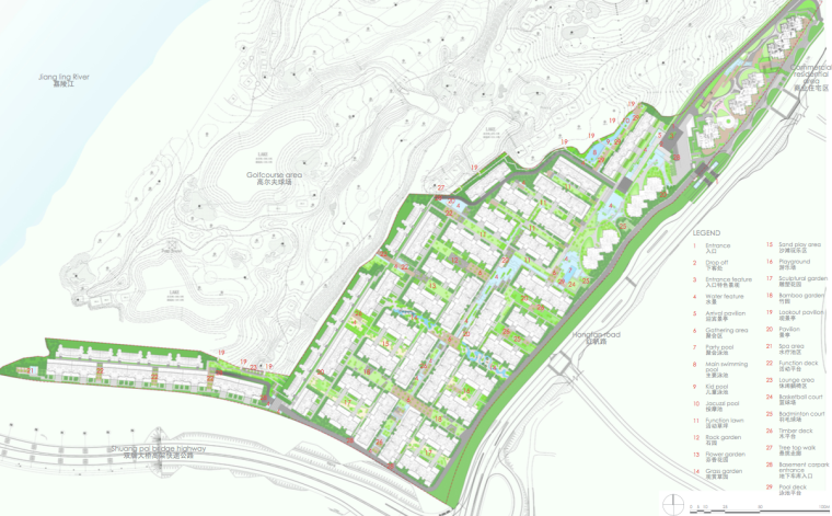 知名地产硬质资料下载-[重庆]知名地产奢华精致居住区景观方案