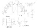 各式钢梯节点大样图（CAD）