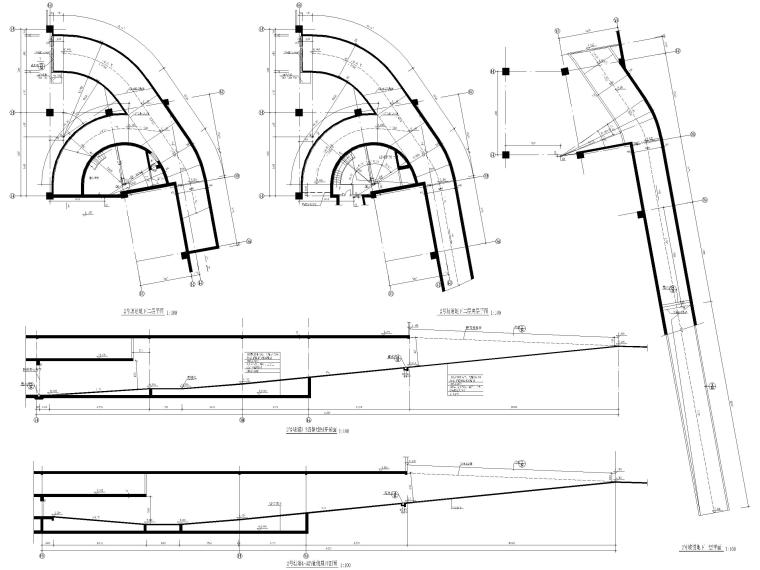 本資料是臺階坡道構造大樣圖合集(cad),合計圖紙