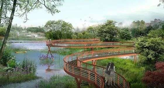滨水景观水生植物设计资料下载-弹性景观下的生态驳岸设计