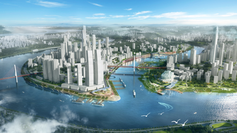 景观提升组织方案资料下载-[重庆]两江四岸治理景观提升设计方案