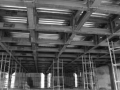 大跨度装配整体式H型钢空间钢网格楼盖结构