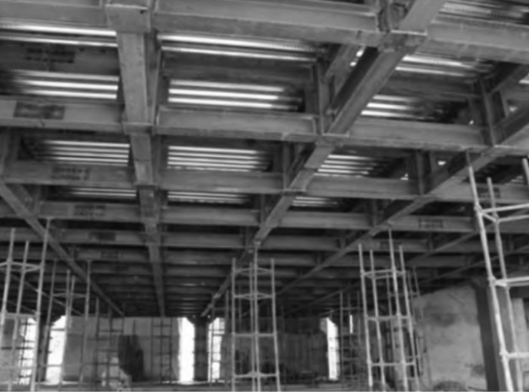 钢空间网格结构施工资料下载-大跨度装配整体式H型钢空间钢网格楼盖结构