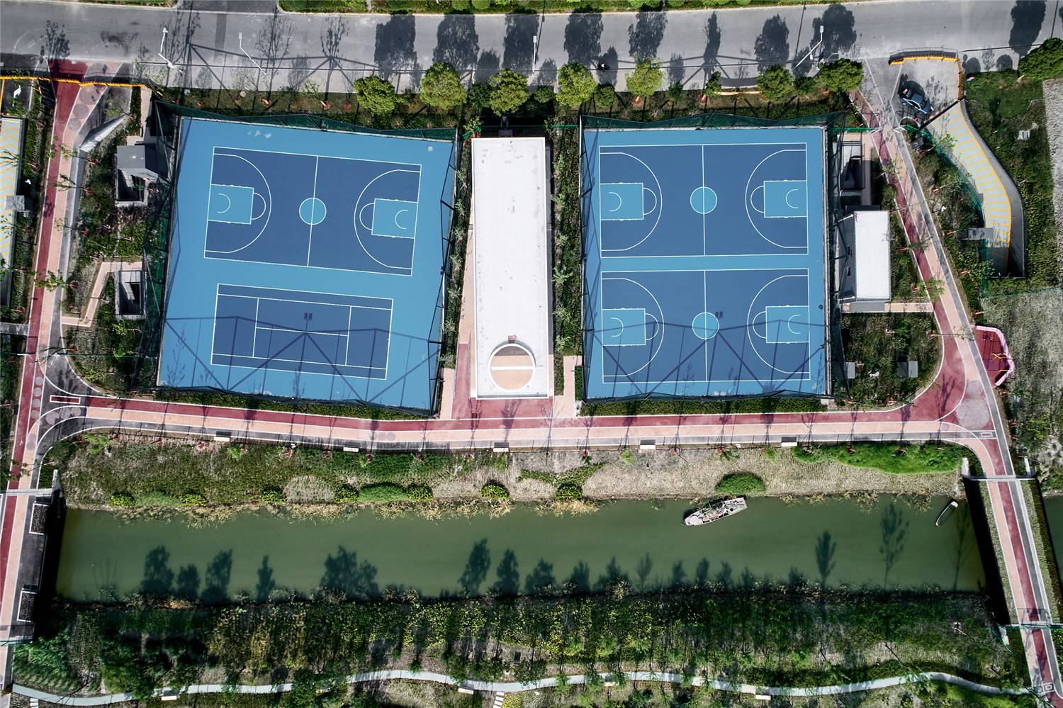 上海青浦赵巷体育公园-BAU建筑城市设计-公园案例-筑龙园林景观论坛