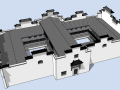 2层徽派风格民居别墅住宅建筑SU模型