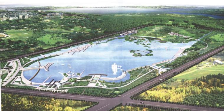 滨水景观公园设计案例资料下载-[江苏]淮安滨水生态公园景观设计方案