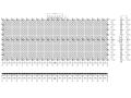 某工厂螺栓球钢结构网架结构施工图CAD