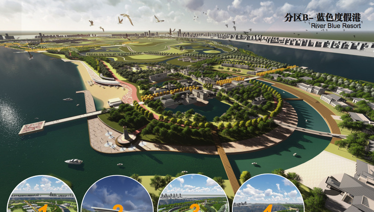 [湖北]襄阳鱼梁洲环岛景观带设计方案