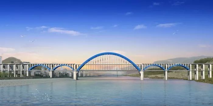 14m景观拱桥资料下载-BIM技术在复杂钢箱拱桥的三维设计应用